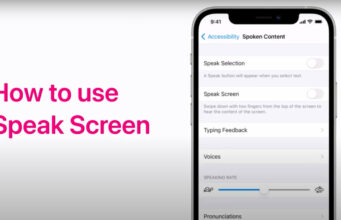 Apple návody – Jak používat funkci Speak Screen na iPhonu a iPadu