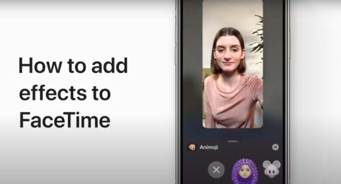 Apple návody – Jak přidat efekty do volání FaceTime na iPhonu a iPadu