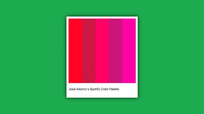 Nová aplikace Spotify Palette vytváří paletu barev podle toho, co posloucháte