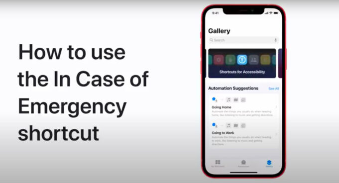 Apple návody – Ja nastavit zkratku pro případ nouze na iPhonu