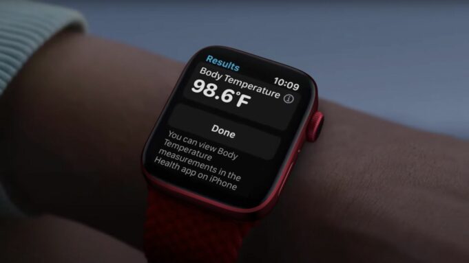 Apple Watch Series 8 vám budou moci změřit teplotu