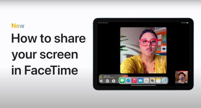 Apple návody – Jak sdílet obrazovku ve FaceTime na iPhonu a iPadu