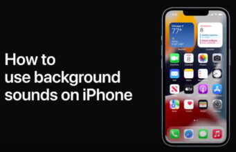 Apple návody – Jak používat zvuky na pozadí na iPhonu