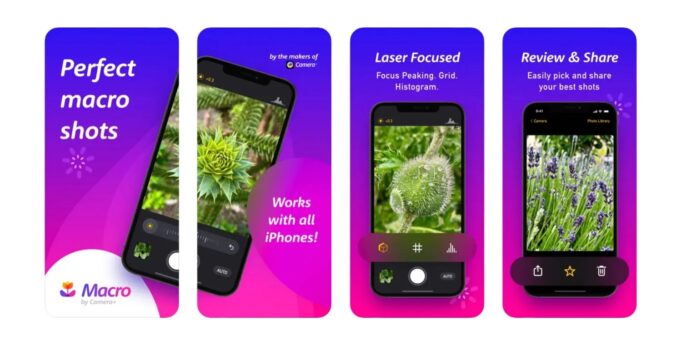 Díky aplikaci Macro by Camera+ můžete pořizovat makro snímky s jakýmkoli iPhonem