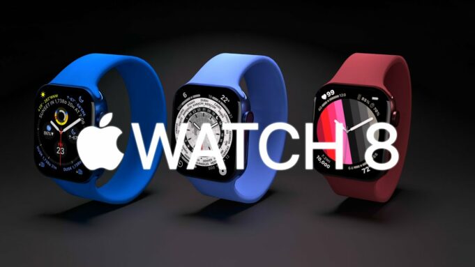 Koncept – Apple Watch Series 8 s novým displejem a v několika nových barvách