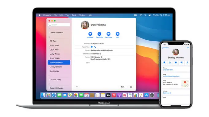 Návod – Jak synchronizovat nebo přenést kontakty z iPhonu do Macu