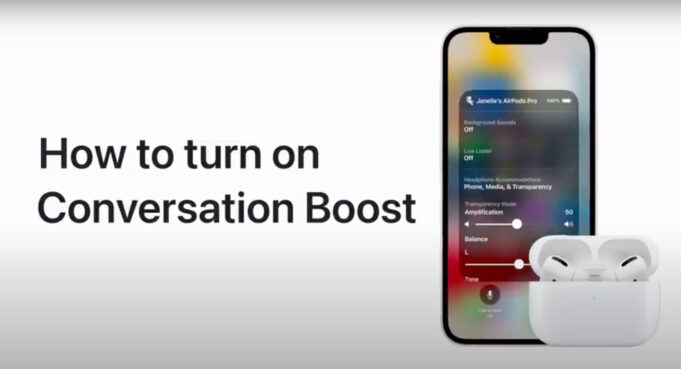 Apple návody – Jak zapnout funkci Conversation Boost na AirPods Pro