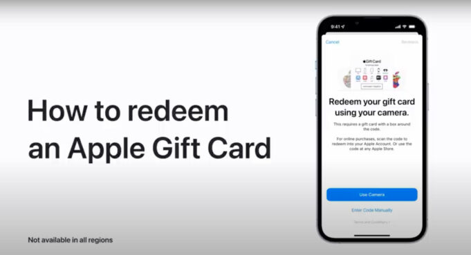 Apple návody – Jak uplatnit dárkovou kartu Apple