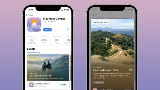 Vývojáři nyní mají přístup k analýze propagovaných událostí prostřednictvím App Store Connect