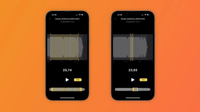 Nová aplikace Audio Trimmer umožňuje ořezávat jakékoli zvukové soubory na iPhonu a iPadu