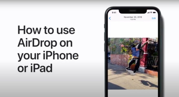 Apple návody – Jak používat AirDrop na iPhonu, iPadu nebo iPodu touch
