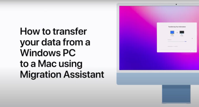 Apple návody – Jak přenést data z počítače se systémem Windows do Macu