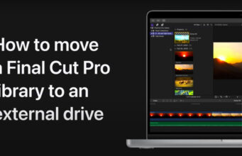 Apple návody – Jak přesunout knihovnu Final Cut Pro na externí disk na vašem Macu