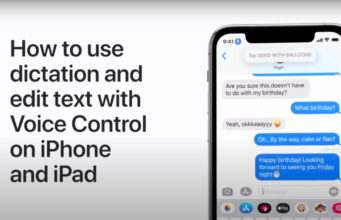 Apple návody – Jak upravovat text pomocí Voice Control na iPhonu