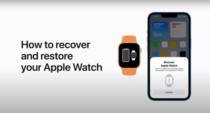 Apple návody – Jak obnovit Apple Watch pomocí iPhonu