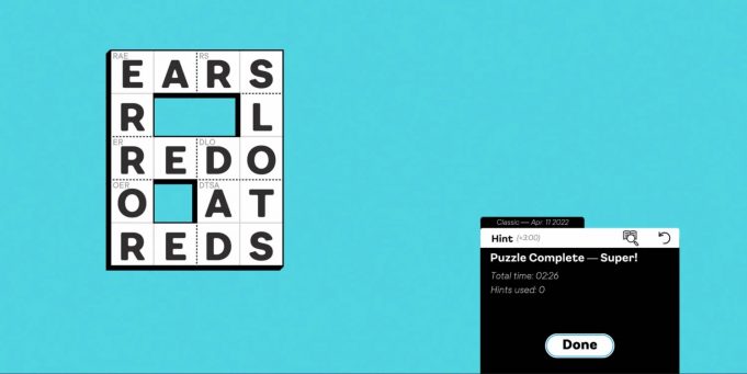 Knotwords je minimalistická logická hra, jejíž pravidla jsou jednoduchá, jako u standardní křížovky