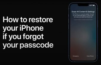 Apple návody – Jak obnovit svůj iPhone, pokud jste zapomněli přístupový kód