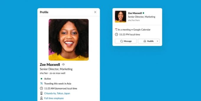 Aplikace Slack obsahuje několik nových funkcí, díky kterým se dozvíte o vašem kolegovi mnohem více