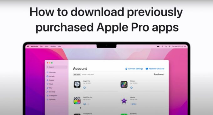 Apple návody – Jak stáhnout dříve zakoupené aplikace na Macu