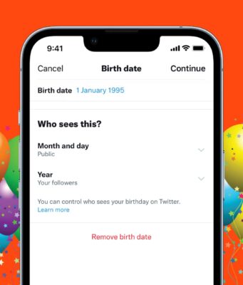 Návod – Jak skrýt nebo odebrat narozeniny z vašeho profilu na Twitteru