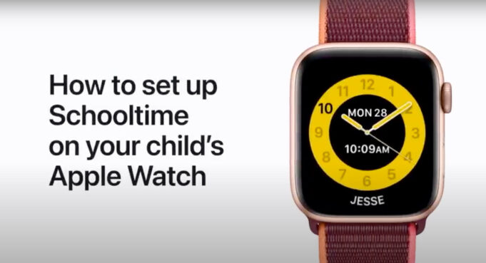 Apple návody – Jak nastavit Čas ve škole na Apple Watch vašeho dítěte