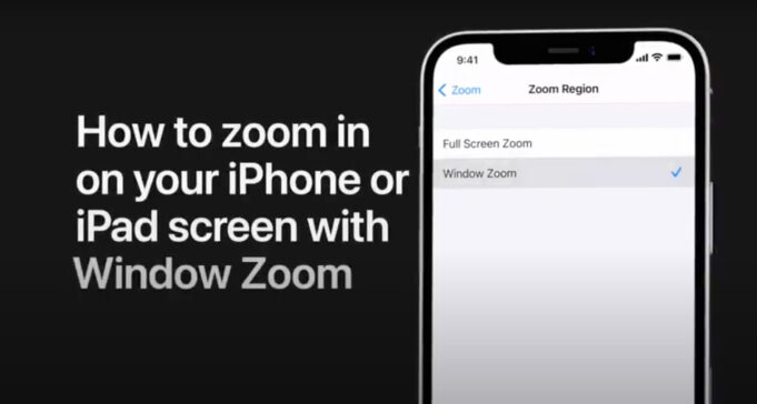 Apple návody – Jak přiblížit obrazovku iPhonu nebo iPadu