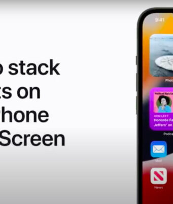 Apple návody – Jak naskládat více widgetů na domovskou obrazovku iPhonu