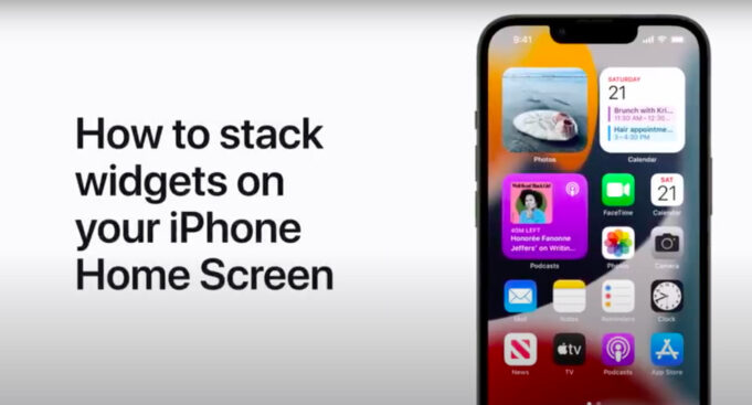Apple návody – Jak naskládat více widgetů na domovskou obrazovku iPhonu