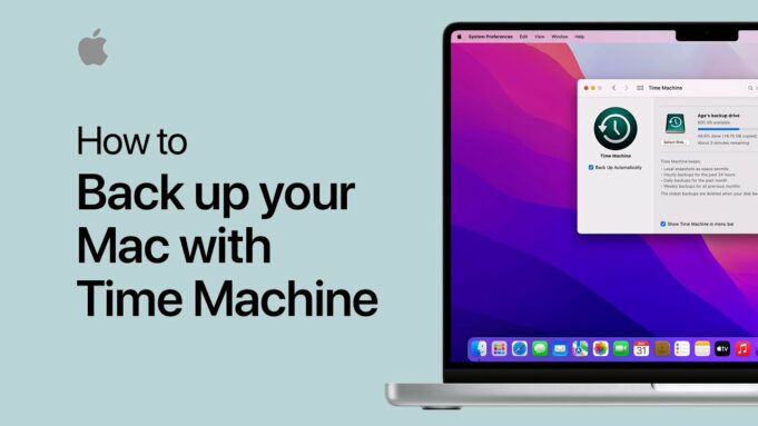 Apple návody – Jak zálohovat Mac pomocí Time Machine