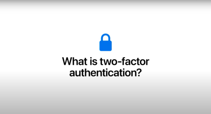 Apple návody – Co je to dvoufaktorové ověřování?