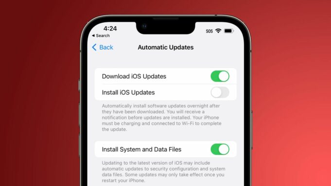 iOS 16 obsahuje novou funkci, která usnadňuje stažení bezpečnostních aktualizací