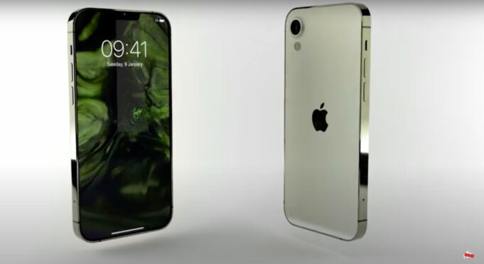 Koncept – iPhone SE čtvrté generace