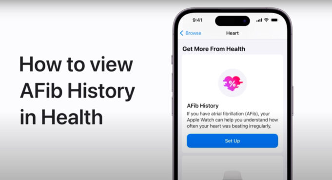 Apple návody – Jak sledovat historii AFib na Apple Watch