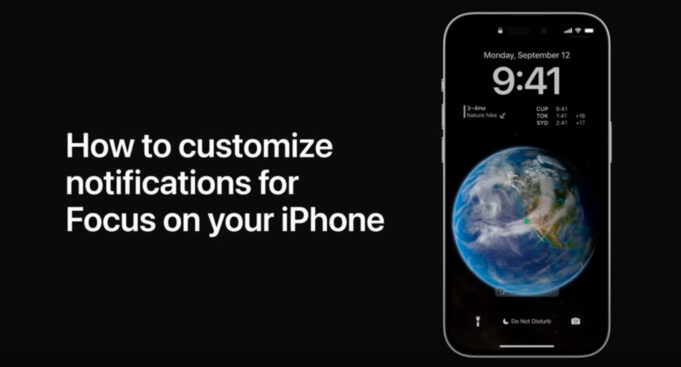 Apple návody – Jak si přizpůsobit nastavení režimu soustředění na iPhonu