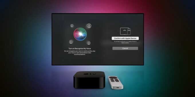 tvOS 16.2 beta přináší rozpoznávání hlasu pro více uživatelů při používání Siri