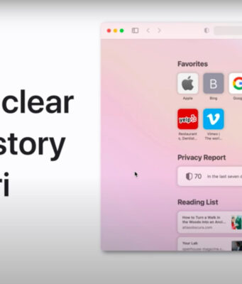 Apple návody – Jak vymazat historii v Safari na Macu