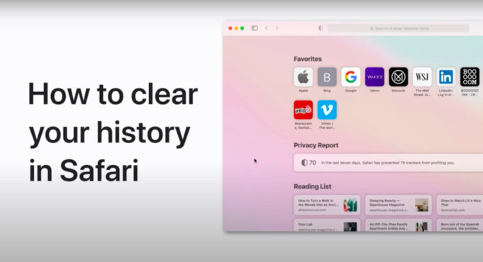 Apple návody – Jak vymazat historii v Safari na Macu