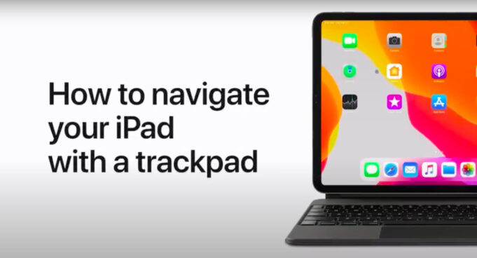 Apple návody – Jak ovládat iPad pomocí trackpadu
