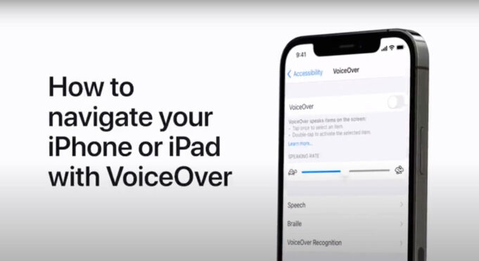 Apple návody – Jak ovládat iPhone nebo iPad pomocí VoiceOver