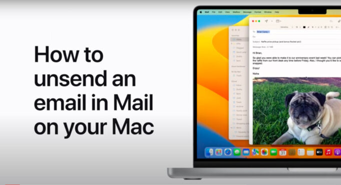Apple návody – Jak zrušit odeslání e-mailu v aplikaci Mail na Macu