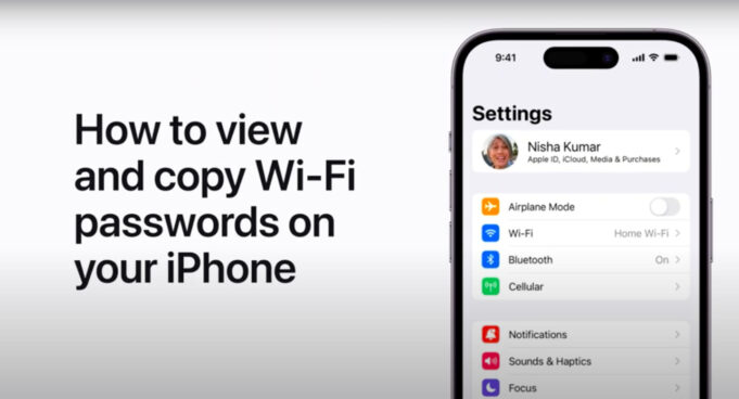 Apple návody – Jak zobrazit a zkopírovat hesla Wi-Fi na iPhonu
