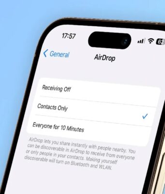 Návod – Jak změnit nastavení AirDrop na iPhonu