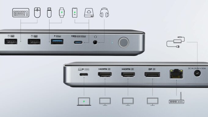 Společnost Anker představila novou dokovací stanici Anker 563 USB-C