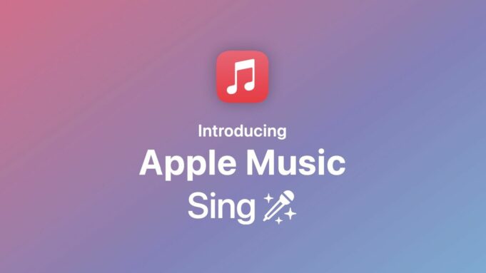 Návod – Jak používat funkci Apple Music Sing na zařízeních Apple