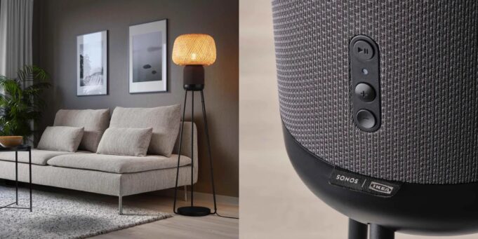 IKEA a Sonos oznámily novou stolní lampu, která funguje jako chytrý reproduktor s podporou AirPlay