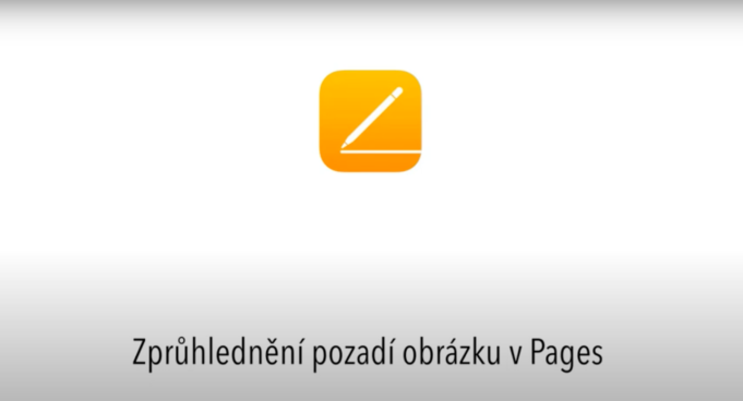 Jan Březina – Tip #62: Zprůhlednění pozadí obrázku či loga v Pages