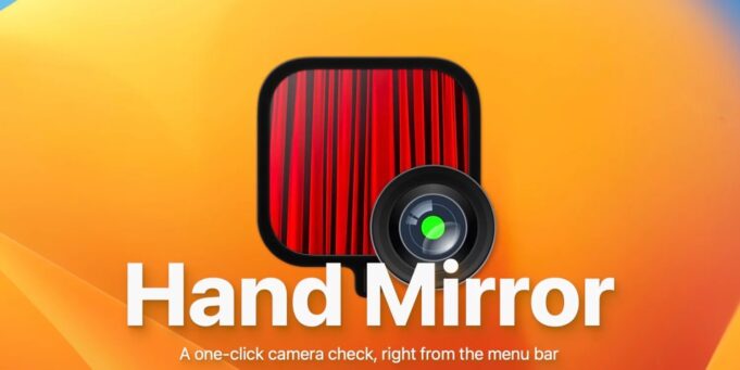 Aplikace Hand Mirror byla přepracována aby byla rychlejší a stabilnější