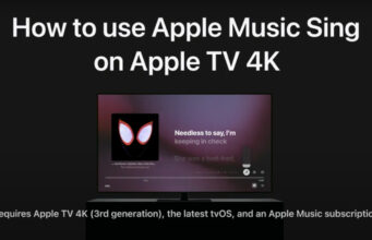 Apple návody – Jak používat Apple Music Sing na Apple TV 4K