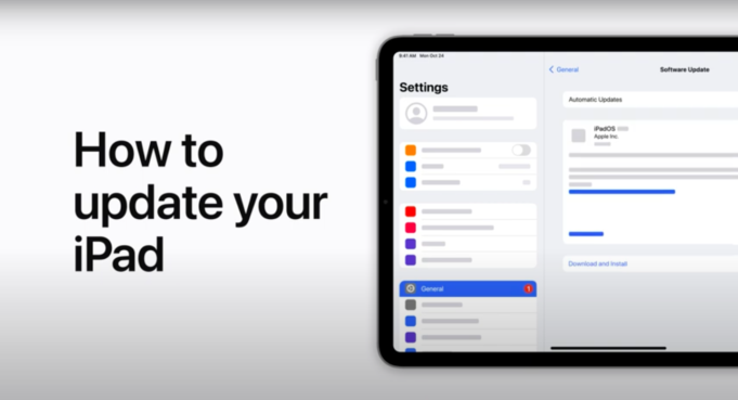 Apple návody – Jak aktualizovat iPad