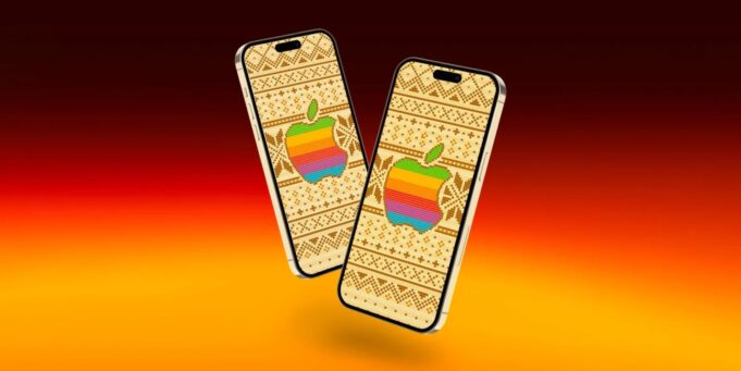 Basic Apple Guy představil Vánoční tapety pro iPhone a Mac, stáhnout si je můžete zde